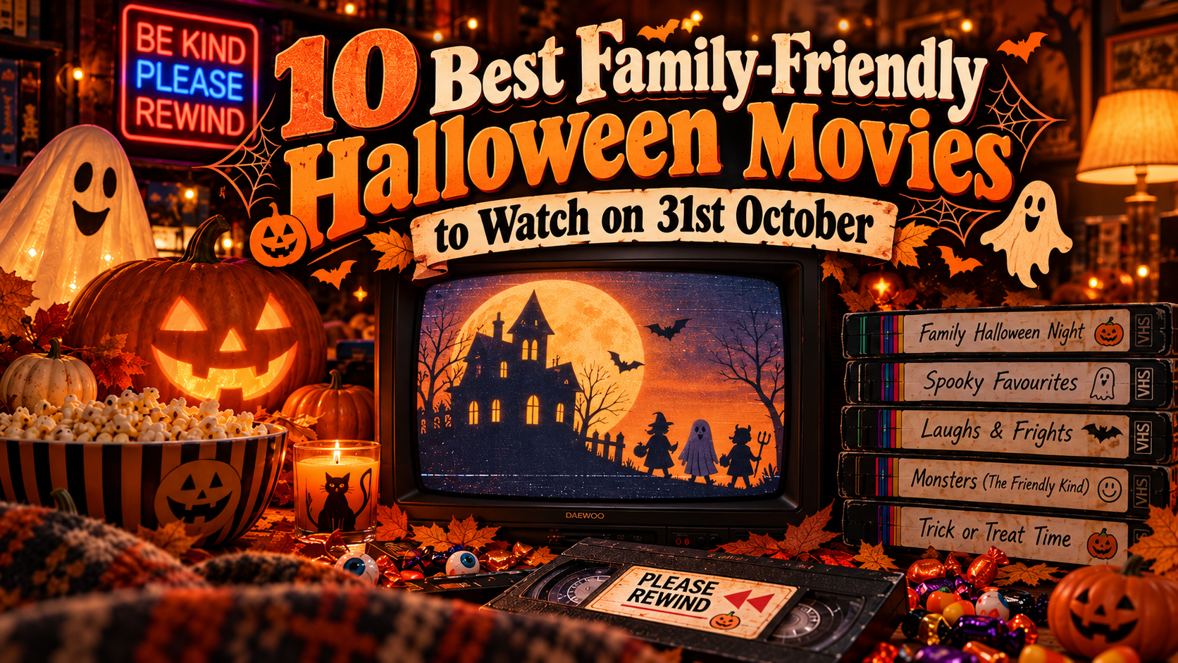 10 Best Family-Friendly Halloween Movies to Watch on 31 October